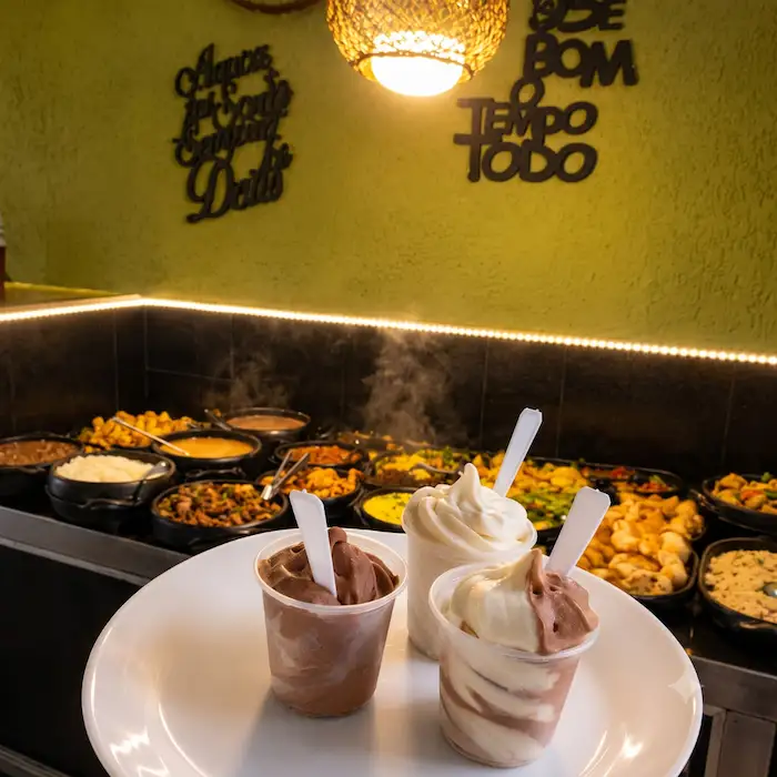Variedade de sabores de sorvete - Sapezeiros Bike, restaurante em Santa Bárbara d'Oeste
